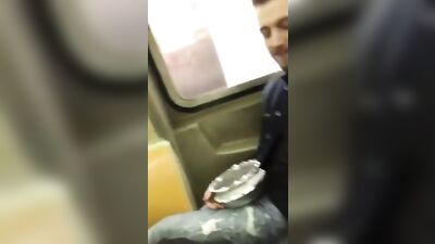 Subway Love: The Ultimate Handjob Adventure!