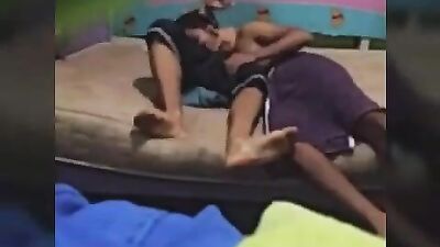 Brazilian Bisexual Amateur Hidd*en Bareback Shoot