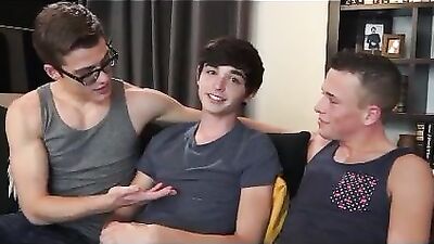 Gangbang Twink Cumshot! - Starring Hottest Hunks in Town!