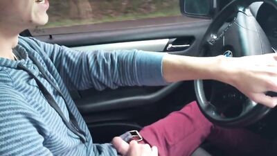Car Strokes: Cum Shots and Handjob Fun with Friends!