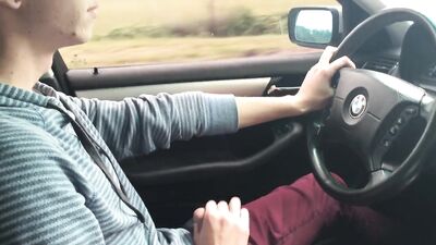 Car Strokes: Cum Shots and Handjob Fun with Friends!
