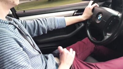 Car Strokes: Cum Shots and Handjob Fun with Friends!