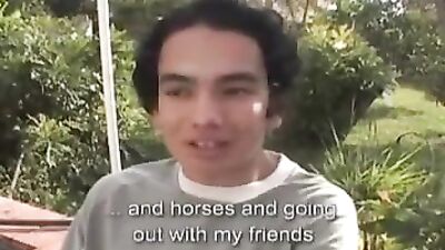 Service from Waiter to a Horny Boy: Latino Cocks Cum Shots