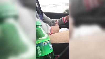 Cumming Outside: Amateur Cock Shots and Driving!