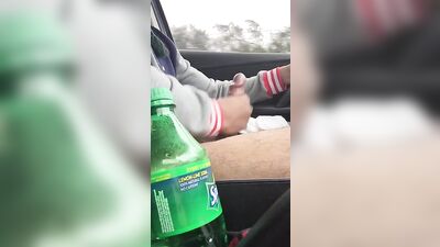 Cumming Outside: Amateur Cock Shots and Driving!