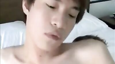 Asian Boys White Daddy Creampie Explosion!