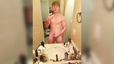 Texas Boy Verbal Wank: College Guys Straight Boys Amateur Frat Play!