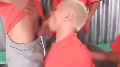 Jail Bareback Orgy Gangbang: One Jail Prisoners Wild Sexual Adventure!