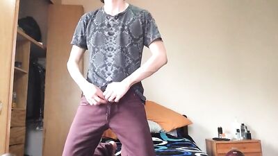 One-Man Show: Amateur Cum Shots and Handjobs!