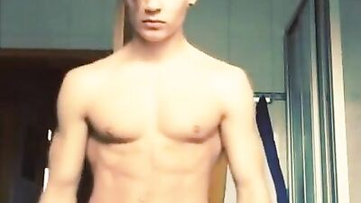 Curvaceous Body Desires - Solo Gay Porn Video