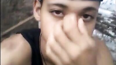 Young Latino Hunk Gives Himself Pleasure