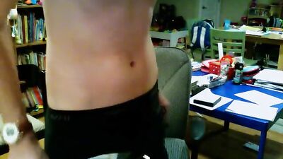 Jerking off with passion: Gay Porn Video