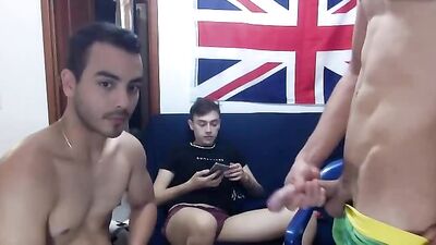 Gangbang Colombian Cuties Sucking and Fucking on Cam!