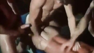 Hard Fucking Four-some: No Mercy Action!