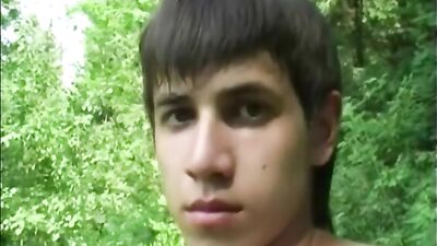 Twink Outdoor Cumshot Adventure