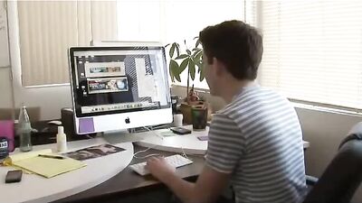 Office F**kfest - Hardcore Action with Bareback Blowjobs and Anal Sex!