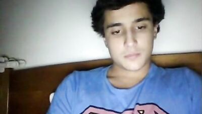 Brazilian Cam Boy: Garoto Brasileiro na punheta - Web-Cam Amateur Solo Gay Porn Video!