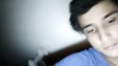 Brazilian Cam Boy: Garoto Brasileiro na punheta - Web-Cam Amateur Solo Gay Porn Video!