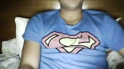 Brazilian Cam Boy: Garoto Brasileiro na punheta - Web-Cam Amateur Solo Gay Porn Video!