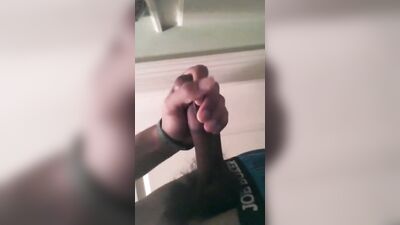 Gay Porn Amateur Black Fetish Show - Revealing His Cock!