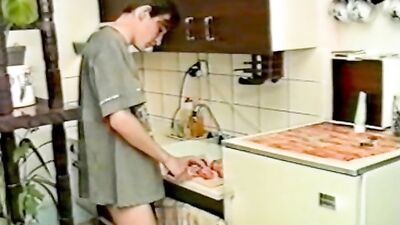 Gay Porn Vintage Teen Salad Dressing! Action Ass Play Handjob!