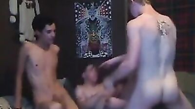 Gangbang Web-Cam: Home Made 3