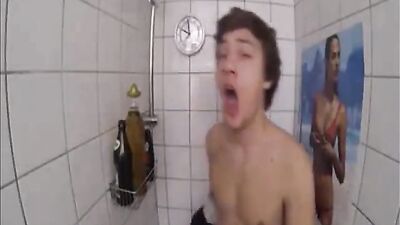 Singing in the Rain: Amature Cum Shots Music A Gay Porn Video Full of Excitement!