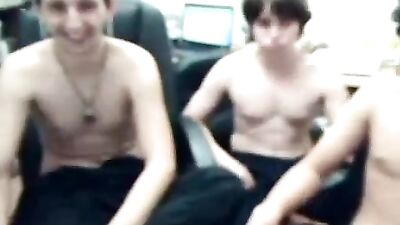 Gay Porn Trios Exhibition in Cam - Straight Boys Amature Group Sex!