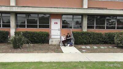 After School Special: Blond Boys Bareback Action!