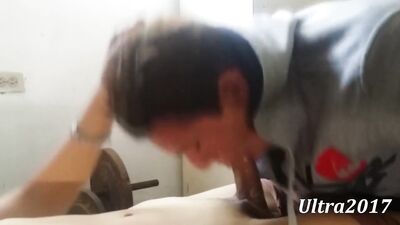 Amateur Cum Shots Handjob: Double Stuffed!.