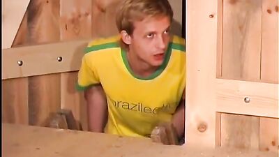 Barn Yard Butt Fucking: Wild Action Bareback Cum Shots