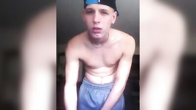 Gay Smoke Break: Cigarette Boy Goes Wild in Bed!