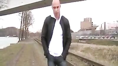 Public Exposure: Russian Rookie Gets Fucked in the Streets