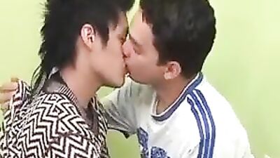 Sexy Latino Boys Go Wild on Green Wall!