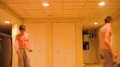 Nice boys - dancing wank cum