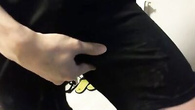 Cum-rag shorts: Amature Cum Shots Solo!