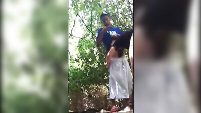 Public Oral Cumshots in the Park - A Suck in the Park Redo