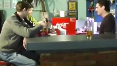 Dildo In My Ass At The Bar Desk - Anal Action With Cum Shots!