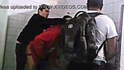 Young Boys Fuck in Public Toilets - Amateur Cum Shots!