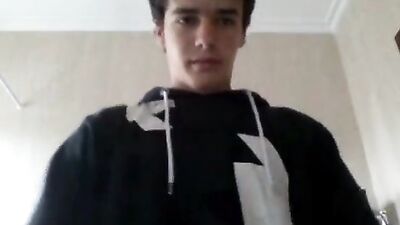 Cute twink shows off on webcam