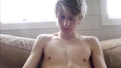 Young Blonde Haken Exposes His Solo Ss!