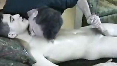 His First Time with an Older Dude: Big Cocks and Cum Shots with a Father and Step Son