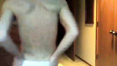 Web-Cam Amateur Tease: Hardcore Gay Porn Adventure