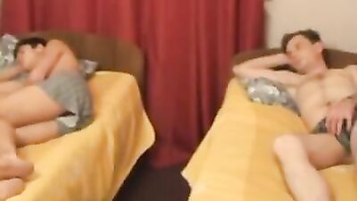 Wake Up Boy! Hardcore Bareback Oral and Anal Fuck with Step Son