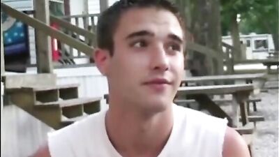 Gay Porn Recruit: Action-Packed Hollaback