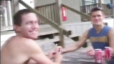 Gay Porn Recruit: Action-Packed Hollaback