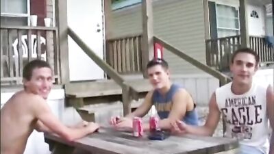 Gay Porn Recruit: Action-Packed Hollaback