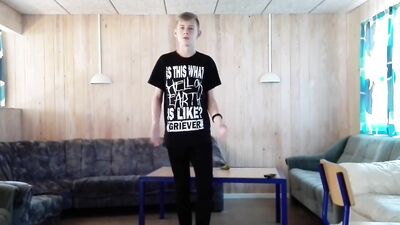 Blond Boys Web Cam Solo - Rasmus Coming Out Confession!