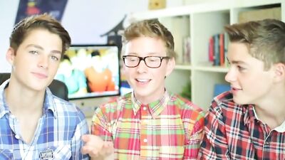 Twin Redhead Twinks Explore Gay Slang in Hot New Video
