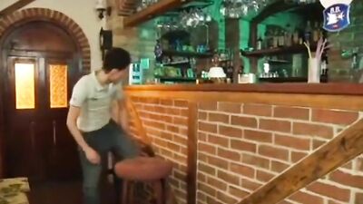 Bareback Action in Gay Bar: After Hours Adventure